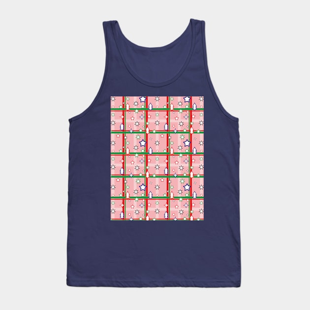 Geometric, New Year Pattern Tank Top by ilhnklv